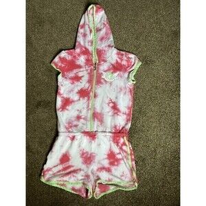 Juicy Couture Romper/Swim Cover Up Girls Size‎ Large (14) Pink & Green